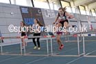 Girls 60 metres hurdles, NECAA Championships and Open Indoor Pentathlon, Gateshead College Academy of Sport. Photo: David T. Hewitson/Sports for All Pics